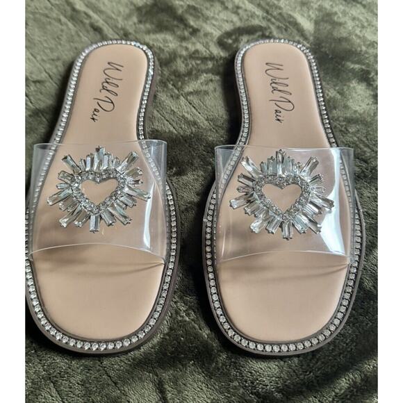 BLING BRIDE Sandal 🩷 7.5 WORN ONCE - Picture 1 of 3